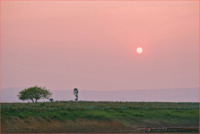 Sunset Over the Valley, Kaptai Eco Valley
