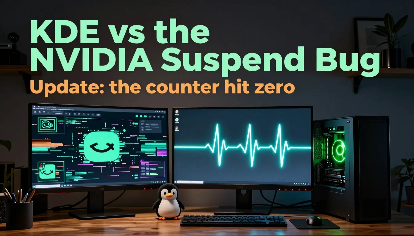 Why KDE Plasma Survives the NVIDIA Linux Suspend Mess (and Most Other Desktops Often Don't)