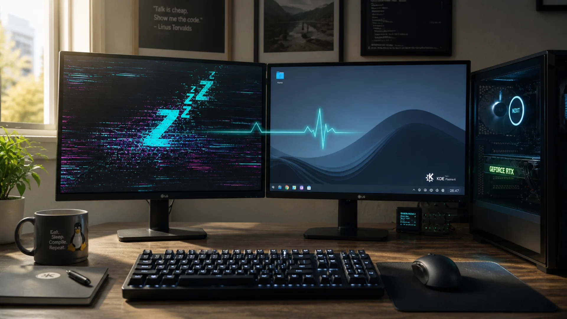 Why KDE Plasma Survives the NVIDIA Linux Suspend Mess (and Most Other Desktops Often Don't)