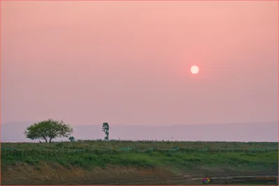 Sunset Over the Valley, Kaptai Eco Valley